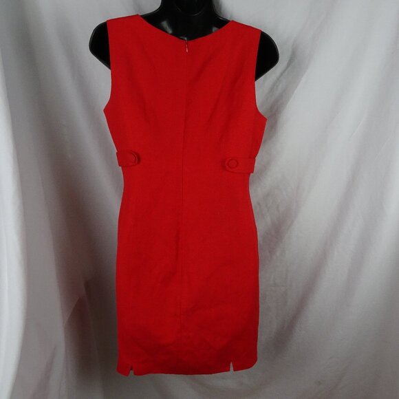 Vintage Laundry by Shelli Segal Women Red Dress Size 6 - Picture 2 of 10
